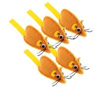 FONDOTIN Jouets pour Chats Et Souris Doux Et Sûrs pour Les Chats pour Un Jeu Interactif Ou Indépendant