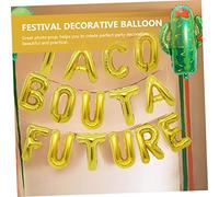 FONDOTIN Kit de Ballons Style Hawaii pour Fête Dété Tacos et Cactus et Design Créatif Accessoires Photo et Ambiance Festive