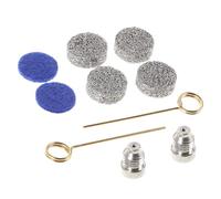 FONDOTIN Kit de Filtre Maillage Acier Inoxydable pour Nettoyeur Haute Pression Buse Mousseur Compatible Lavage Voiture et Usage Extérieur Contrôle Mousse et Détergent