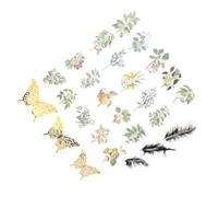 FONDOTIN Kit De Matériel Cyanotype DIY 26 Pièces en Plastique Et Plumage Sûres, pour Loisirs Créatifs, Adolescents, Création Artistique, Activités Manuelles Et Scrapbooking