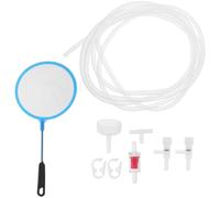 FONDOTIN Kit DIY Incubateur à Crevettes Saumures avec Clapet Anti-Retour et Accessoires pour Aquarium Capuchon Transparent pour Éclosion et Élevage Facile des Œufs
