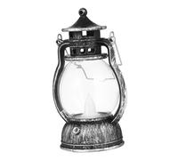 FONDOTIN Lampe Lanterne Rétro Créative avec Batterie Décoration Dambiance pour Bar Ktv Magasin Lampe Portative Sécurisée Plastique