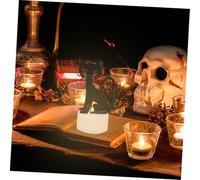 FONDOTIN Lampe LED Chat Halloween Créative Décorative pour Table de Nuit Ambiance Festive Cadeau