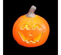 FONDOTIN Lanterne Citrouille Lumineuse d'halloween Extérieure Résistante aux Intempéries LED Intégrée Décoration d'automne pour Jardin Bureau et Intérieur Piles Non Incluses