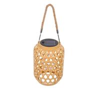 FONDOTIN Lanternes Solaires Tissées Vintage pour Jardin et Patio Éclairage Extérieur Étanche à Solaire Décoration Suspendue pour Terrasse Pelouse Clôture et