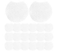 FONDOTIN Lingettes Démaquillantes Épaisses Non Tissées 2400 Pcs Disques Demi-Lune à Texture Nacrée Douces Visage Yeux pour Démaquillage Quotidien et Voyage