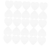 FONDOTIN Lingettes Dissolvantes Facile à Utiliser 200 Feuilles Nettoie Rapidement Erreurs de Vernis pour Ongles en Coton Forme Cœur pour Manucure et Déplacement