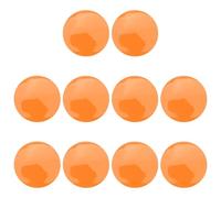 FONDOTIN Lot de 10 Films Correcteurs de Lumière Auto-adhésifs Diamètre 10 Cm, Filtres à Gel Couleur Jaune Coucher de Soleil, Diffuseurs de Lumière Colorée pour Éclairage