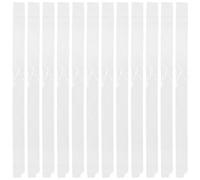 FONDOTIN Lot de 100 Pochettes de Rangement Transparentes pour Ceinture 7,1 Cm X 110 Cm en Tissu Non Tissé Réutilisable, Housse Anti-poussière Polyvalente pour Placard, Voyage