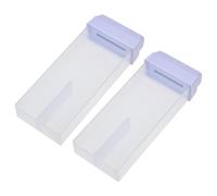 FONDOTIN Lot de 2 Bouteilles de Cire Dépilatoire Portables 50 Ml Petites Légères Réutilisables pour Épilation Visage Femmes Usage Domestique Voyage Couleur Aléatoire