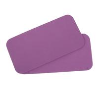 FONDOTIN Lot de 2 Coussins de Jardinage Imperméables en TPE Violet 34X17X06 CM Genouillères Légères et Antidérapantes pour Jardinage Yoga Prière et Usage Extérieur