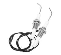 FONDOTIN Lot De 2 Dispositifs D'allumage en Céramique M10x1 pour Barbecue Gaz, Cuisinière Et Poêle Extérieur, Allumeurs De Brûleur Résistants à La Chaleur pour Cuisson Et Chauffage Sécurisés