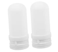 FONDOTIN Lot De 2 Filtres à Eau Céramique Universels Pour Robinet Cuisine, Filtration Active Chlore Et Métaux Lourds, Compatible Eau Du Robinet Domestique, Éléments De Remplacement Pratiques