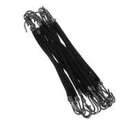 FONDOTIN Lot de 20 Crochets à Cheveux Élastiques en Polyester et Métal, Accessoires Chignon pour Femme, Maintien Flexible et Confortable sans Tirer, pour Coiffures Élégantes