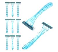 FONDOTIN Lot De 20 Rasoirs En Acier Inoxydable Pour Hommes Et Femmes Rasoirs Pratiques Hygiéniques Voyage Et L'épilation Hôtels Séjours