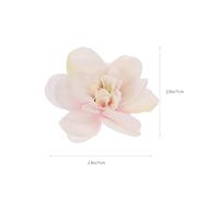 FONDOTIN Lot De 21 Pinces à Fleurs Roses Et Violettes 3d Pour Cheveux D'été Pétales Superposés, Accessoires Pour Filles Et Demoiselles D'honneur, Ornements Pour Mariage Et Occasions Spéciales