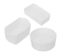 FONDOTIN Lot de 3 Boîtes à Lumière Blanches en Abs pour Flash D'appareil Photo, Diffuseurs Softbox Universels Compatibles Tt600/tt685/v850/v860/v1/it30pro, Éclairage Studio Photo Portable