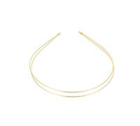 FONDOTIN Lot De 4 Coiffe De Mode En Métal Double Couche, Largeur Moyenne, Décoration Créative Pour Femmes Et Filles, Accessoires Coiffure Pour Fêtes Et Usage Quotidien