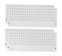 FONDOTIN Lot De 4 Feuilles De Décalcomanies Numérotées Bâtonnets D'Échantillons Pour Ongles Autocollants Numérotés Autocollants Numérotés D'Inventaire Étiquettes De Vernis À