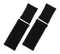 FONDOTIN Lot de 4 Séparateurs Rembourrés pour Paquet Photo Inserts en Velours Noir Compartiments Modulables pour Protection Antichoc du Matériel Photographique Lors de Déplacements