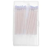 FONDOTIN Lot de 41 Stylos Textiles Effaçables à la Chaleur Couleur Beige Clair avec Recharge Stylo Marqueur Textile Soluble à L'Eau Pointe Fine pour Couture Broderie et Quilting sur