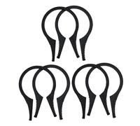 FONDOTIN Lot de 6 Clés à Filtre UV et ND 62-77 Mm pour Appareil Photo, Outil de Retrait et Démontage Rapide, Compatible Filtres Cpl et Lentilles, Usage Professionnel, Couleur Noire,
