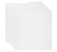 FONDOTIN Lot de 6 Séparateurs Soi-même pour Disques Vinyle, Intercalaires Alphabétiques en Carton Rigide, Organisateur de Dossiers et Albums, Protections Anti-rayures pour Collection