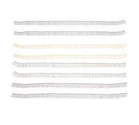 FONDOTIN Lot de 8 Faux Cils pour Poupée DIY, 4 Couleurs X 2 Pièces, Longueur 0,6 Cm, Accessoires Décoratifs Artisanaux pour Fabrication de Poupées