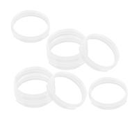 FONDOTIN Lot de 8 Raccords Blancs pour Tubes de Cage à Hamster Connecteurs Modulables pour Extension de Tunnel Accessoires Polyvalents pour Habitat de Petits Animaux et Installation sans