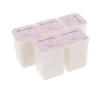 FONDOTIN Lot De Non Pelucheux Pour Vernis à Ongles Coton Doux Et Absorbant Lingettes Pour Nettoyage De Nail Art