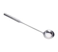 FONDOTIN Louche Inox à Long Manche Résistante pour Soupe et Service Cuisine Professionnelle Cuillère Robuste Ergonomique pour Restaurant Hôtel et Cantine