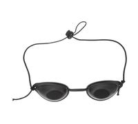 FONDOTIN Lunettes de Ipl Rigides Noires pour Soins Esthétiques Masque Oculaire et Uv Cache Œil Sécurisé pour Patients