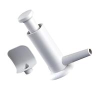 FONDOTIN Machine à Saucisses Manuelle Verticale Réutilisable avec Tube Poussoir Ergonomique Plastique Antirouille pour Fabrication Rapide de Saucisses et Maison