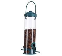 FONDOTIN Mangeoire à Oiseaux Suspendue Automatique pour Colibris Tube Transparent avec Capacité Générale pour Balcons Et Jardins Outil Pratique De Nourrissage des Oiseaux