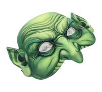 FONDOTIN Masque Halloween Sorcière Horrible EVA Confortable et Léger pour Carnaval Cosplay Déguisement Femme et Fête