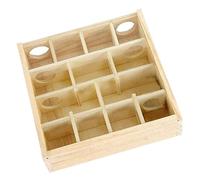 FONDOTIN Maze Bois pour Hamster Accessoire Chinchilla Jouet De Stimulation Intellectuelle pour Petits Animaux