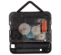 FONDOTIN Mécanisme Horloge Murale Silencieux Noir en Plastique pour Réparation et Remplacement, Style Classique, pour Kit de Réparation D'horloge Murale