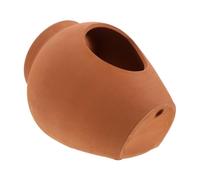 FONDOTIN Mini Ceramic Water Can Fountain Handmade Terracotta Circulating Pot for Indoor Garden Balcony Decor