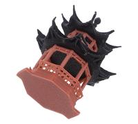 FONDOTIN Mini Pavillon Vintage en Plastique pour Aquarium et Jardin Zen - Diorama d'Architecture Chinoise Statue de Pagode Miniature Décorative pour Bonsaï Jardin Japonerie et Bureau