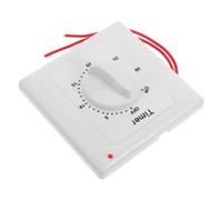 FONDOTIN Minuterie Bouton de Remplacement pour Prise Intérieure Interrupteur Minuterie Électrique Programmable Contrôle Précis Du pour Appareils Domestiques Fonction Charge Programmée