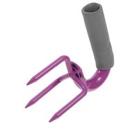 FONDOTIN Motoculteur Manuel à Griffes Jardinage, Petite Fourche De Jardin 1pc Violet, Outil à Main Multifonction pour Ameublir Et Desserrer Le Sol, Potager Et Exploitation Agricole