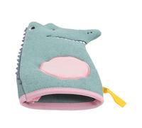 FONDOTIN Moufle de Bain Garçon Fille Cartoon Motif Animal Éponge Douce Anti-chute pour Garçon Fille Lavable et Léger pour Nettoyage Facile