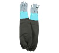 FONDOTIN Moufles de Jardin Longs Imperméables 75 Cm pour Hommes, Résistants à L’usure, Doublure Élastique Antidérapante à Manches Longues, Protection Complète pour Pêche, Nettoyage