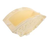 FONDOTIN Moule à Béton Mural en Éventail à Main Motif Pivoine et Pie Moule Décoratif Colonnaire pour Plaques Murales en Ciment Résistant Extérieur pour Décoration Jardin Asiatique