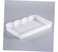 FONDOTIN Moule Plastique pour Clôture de Jardin Pavé Ciment Réutilisable et Résistant Outil DIY pour Allée et Pelouse