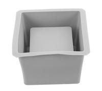 FONDOTIN Moule Silicone pour Pots de Fleurs Béton à Double Moule Carré pour Succulentes Création DIY de Jardinières Compactes pour Plantes Décoratives