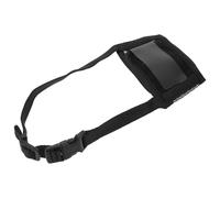 FONDOTIN Muselière en Maille Respirante pour Chien Taille L Muselière Anti-Ingestion et Anti-Morsure Ajustable Protège-Dents Doux pour Chiens Mordeurs pour Promenades et Entraînement