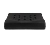 FONDOTIN Oreiller Ergonomique en Pvc et Éponge pour Lavabo de Coiffure, Coussin de Shampooing Antidérapant Noir, Support de Nuque Confortable pour Salon de Beauté