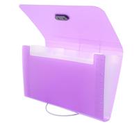 FONDOTIN Organisateur de Documents à Soufflets Compartiments Grand Format pour Reçus et Factures Pochette Multi Couches Extensible Format pour Bureau et Maison