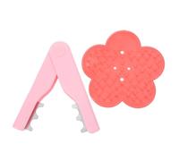 FONDOTIN Outil pour Enlever Les Épines De Rose Fleuriste, Accessoire Jardinage Manuel, Lot De 2 Pièces Plasturgie Abs Rose, Outil Dénudeur pour Bouquets Et Jardinage Sûr